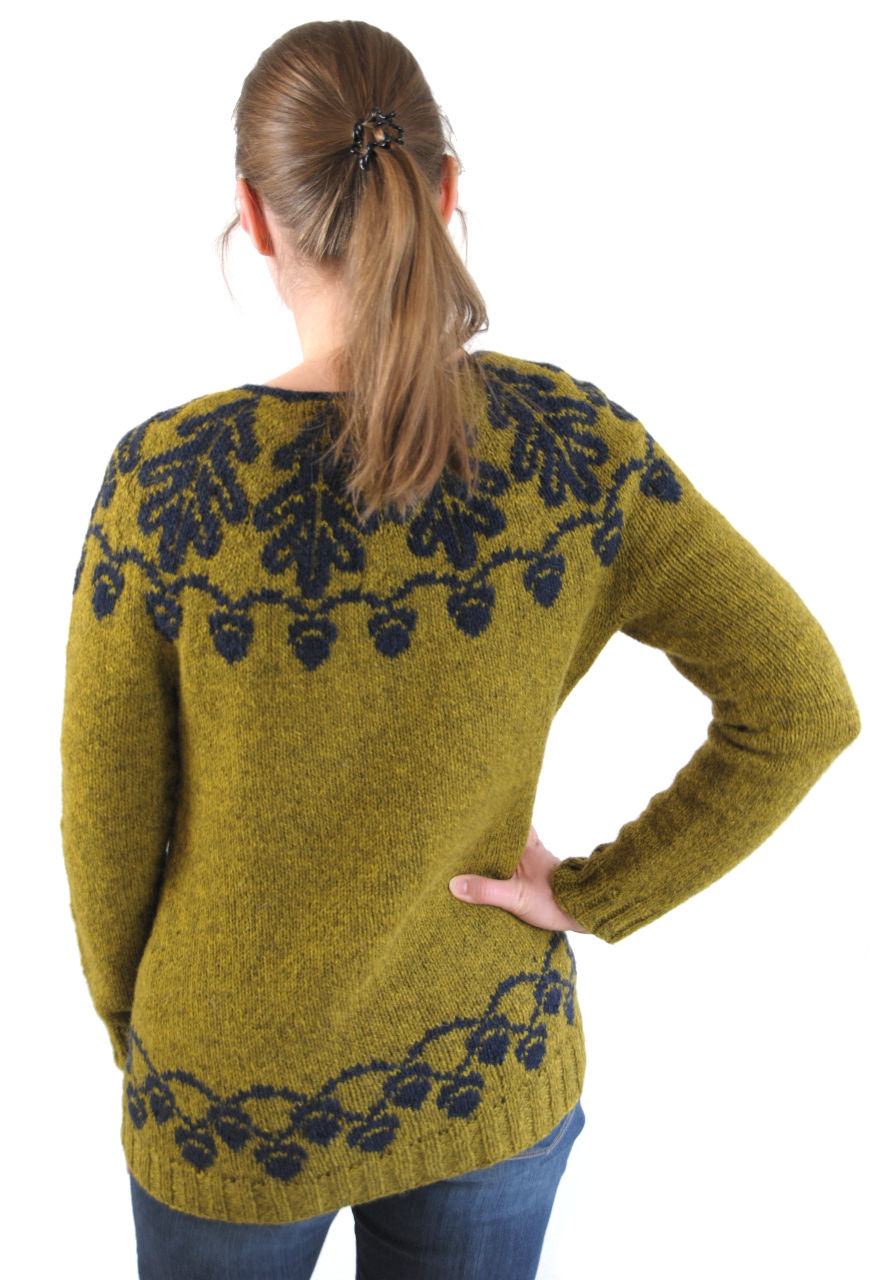 Terho :: colorwork sweater knitting pattern