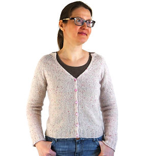 Scattershot :: cardigan knitting pattern