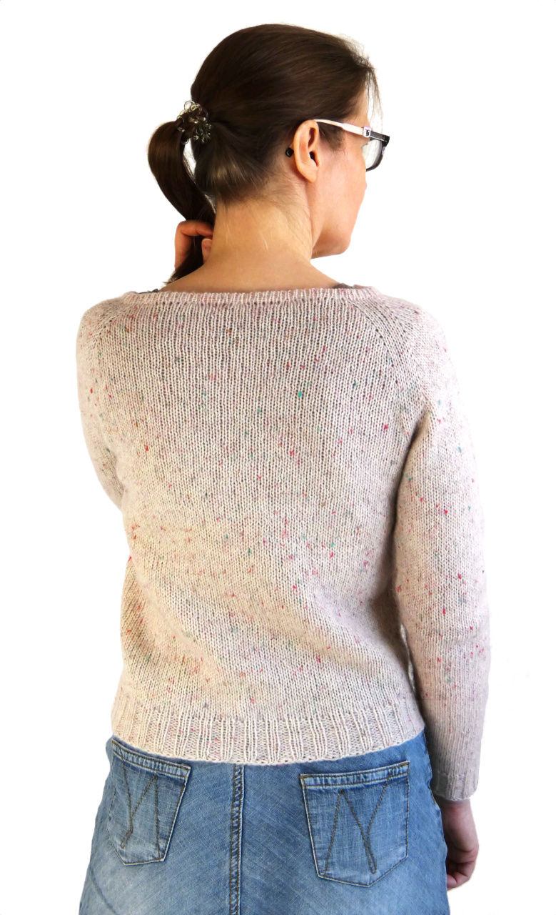 Scattershot :: cardigan knitting pattern