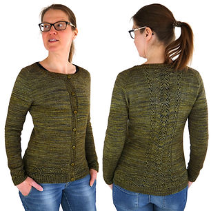 Wychwood Cardigan :: knitting pattern