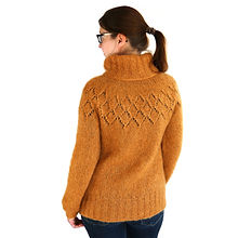 Gilded Haze :: sweater knitting pattern