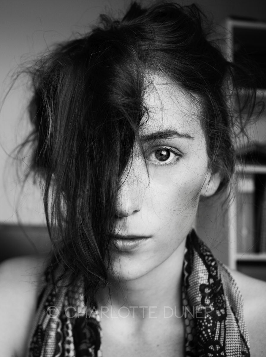 Charlotte self portrait