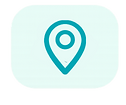 Icônes minimalistes turquoise sur fond vert.png