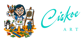 logo ciskoe art - animatrice d'atelier créatif pour tout public