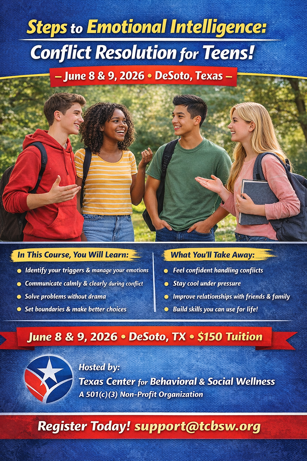 Steps to Emotional Intelligence: Conflict Resolution For Teens