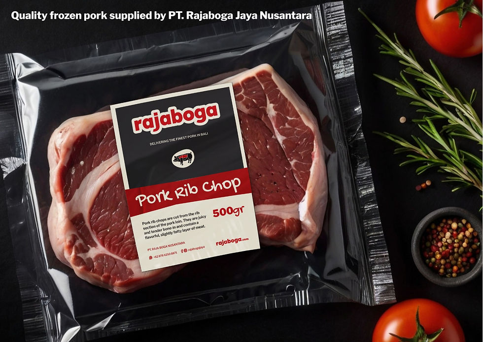 How Rajaboga Manages Frozen Pork Hygienically