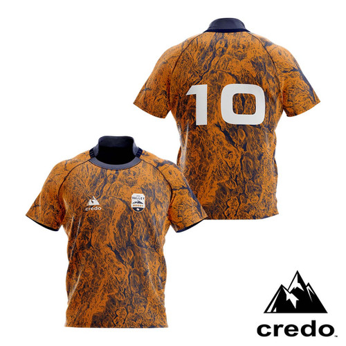 Upper Valley Rugby On-Field Match Jersey — STD Rugby Collar | USA