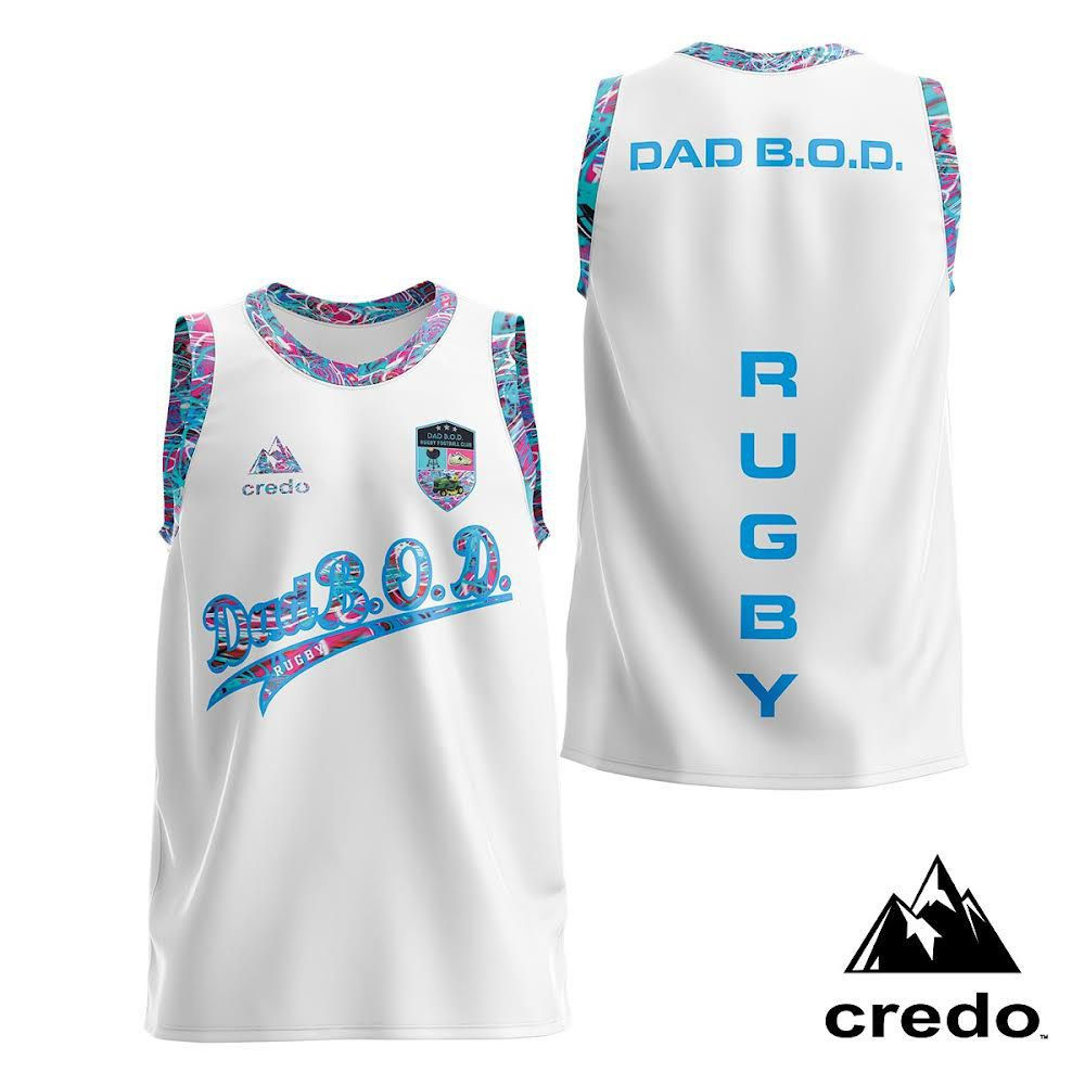 Dad BOD Rugby Single Sided Tank Top