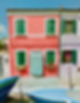 Un cadrage alternatif mettant en avant la maison rouge et simplifiant la composition à reproduire en dessin ou en peinture.