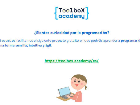 ¿Sientes curiosidad por la programación?