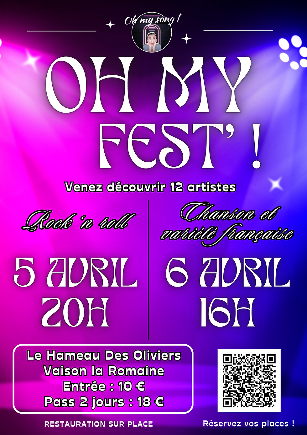 OH MY FEST' - LE NOUVEAU FESTIVAL OH MY SONG