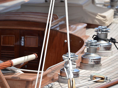 Segelboot Deck
