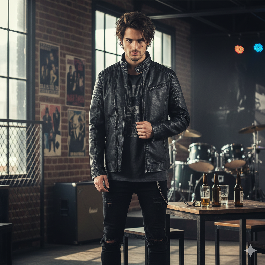 Jaqueta Corino Masculina