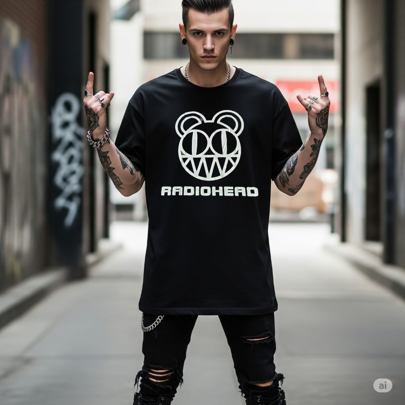 Camiseta Unissex RADIOHEAD