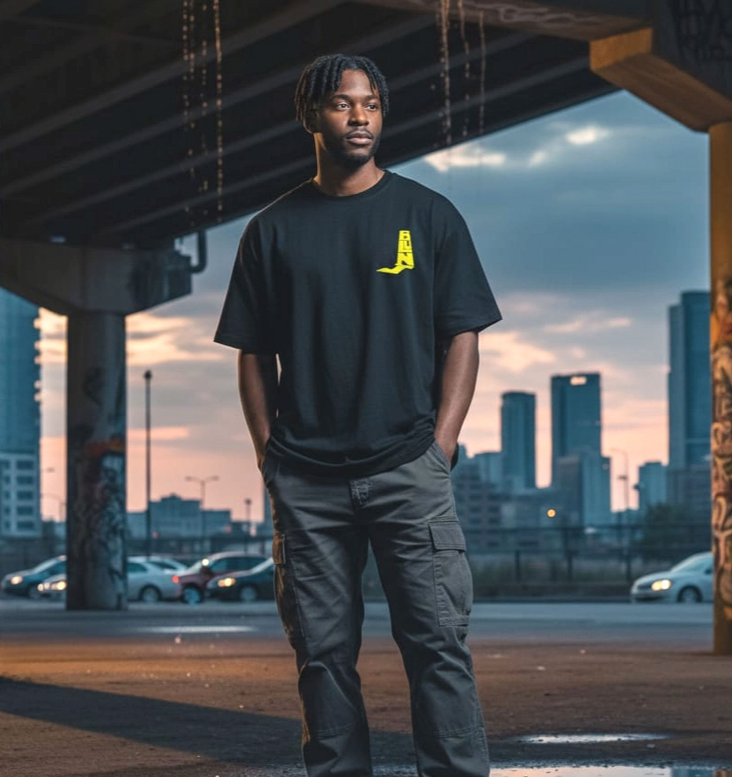 Camiseta Oversized Fallen