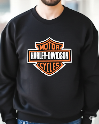 Moletom Gola Careca HARLEY DAVIDSON
