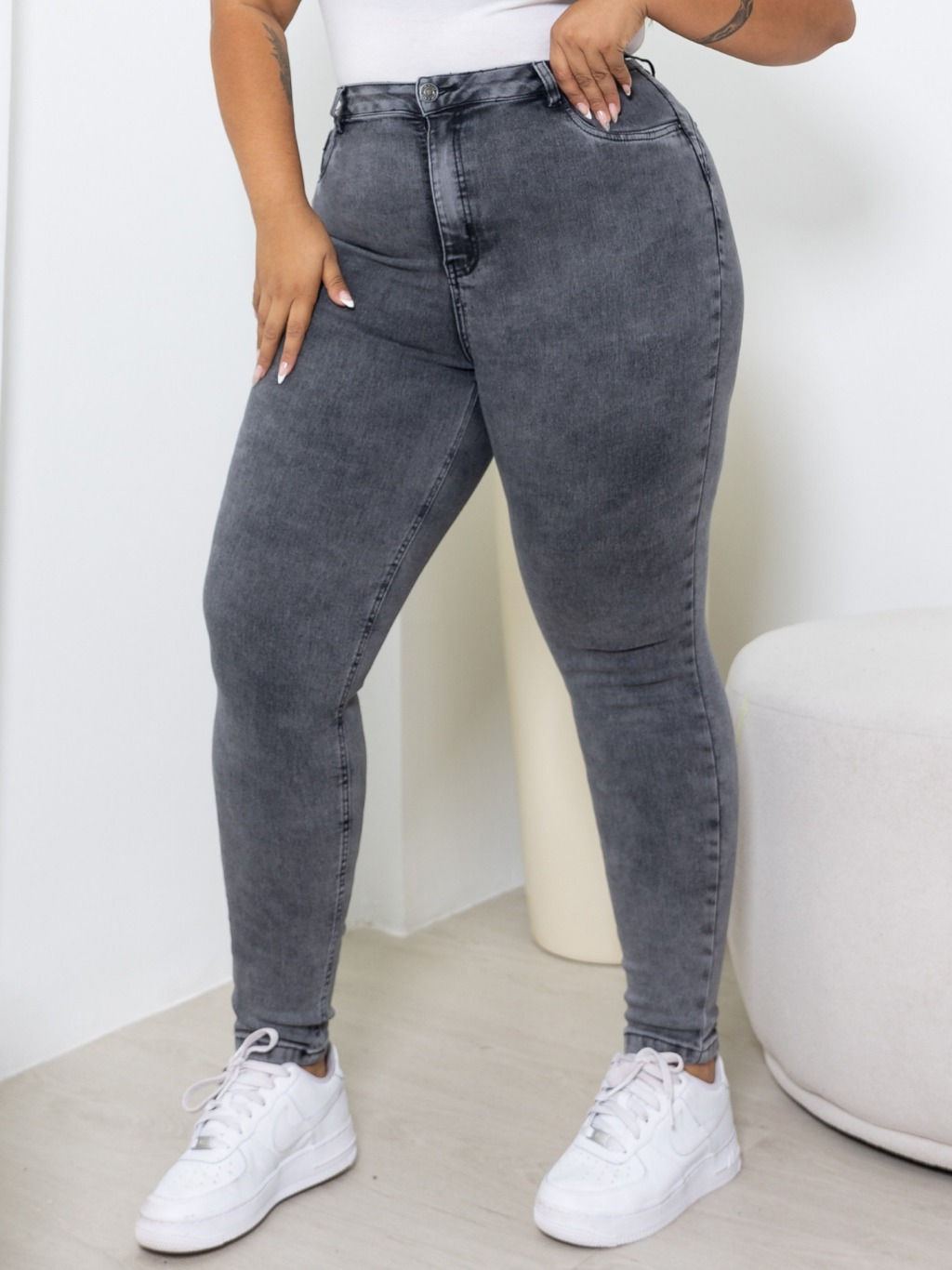 Calça Jeans Skinny