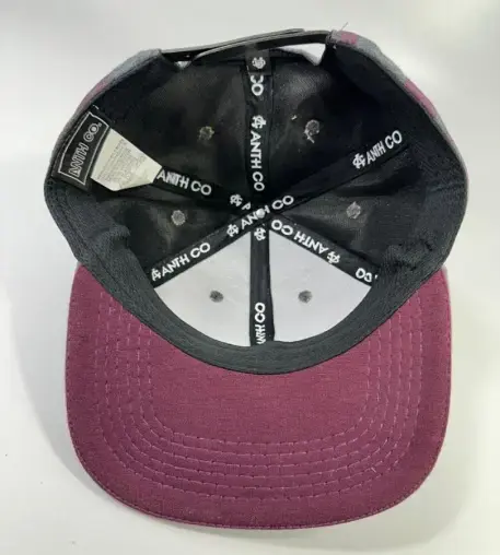 Miniatura: BONÉ QUADRA MESCLA CHUMBO ABA BORDÔ