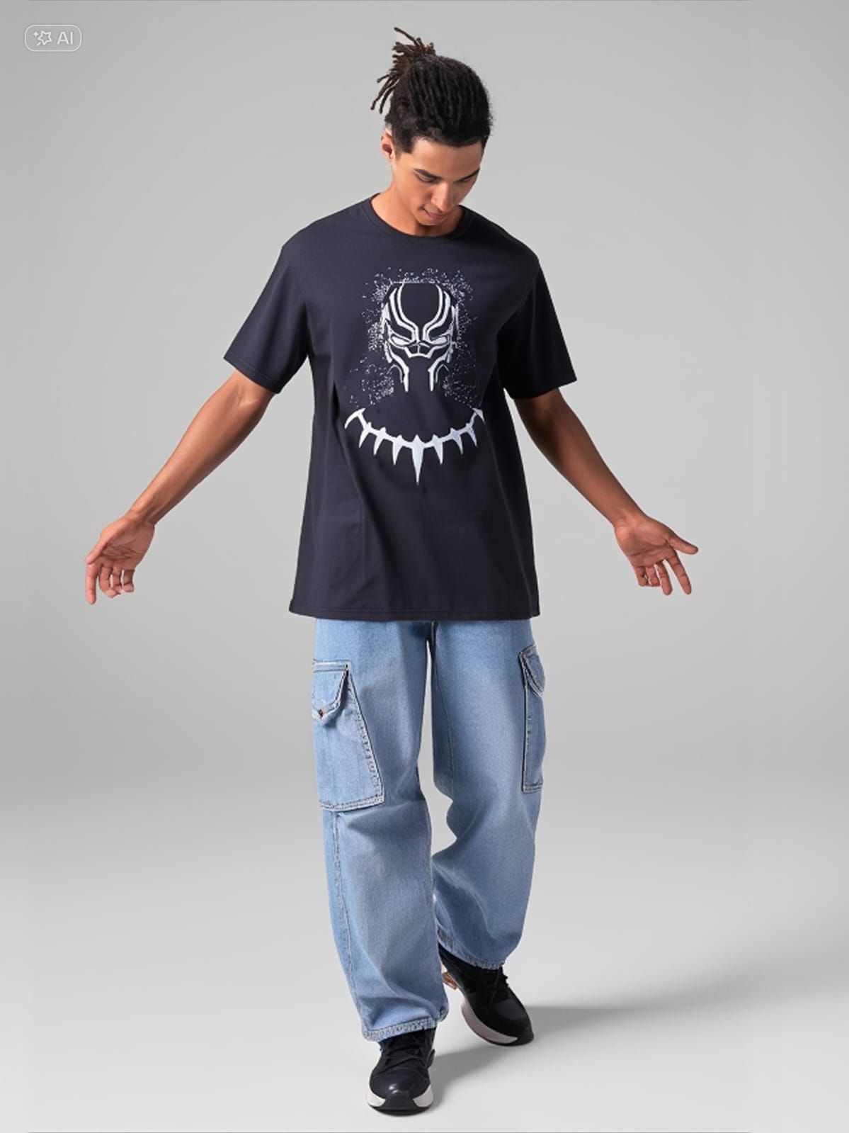 Camiseta Pantera Negra