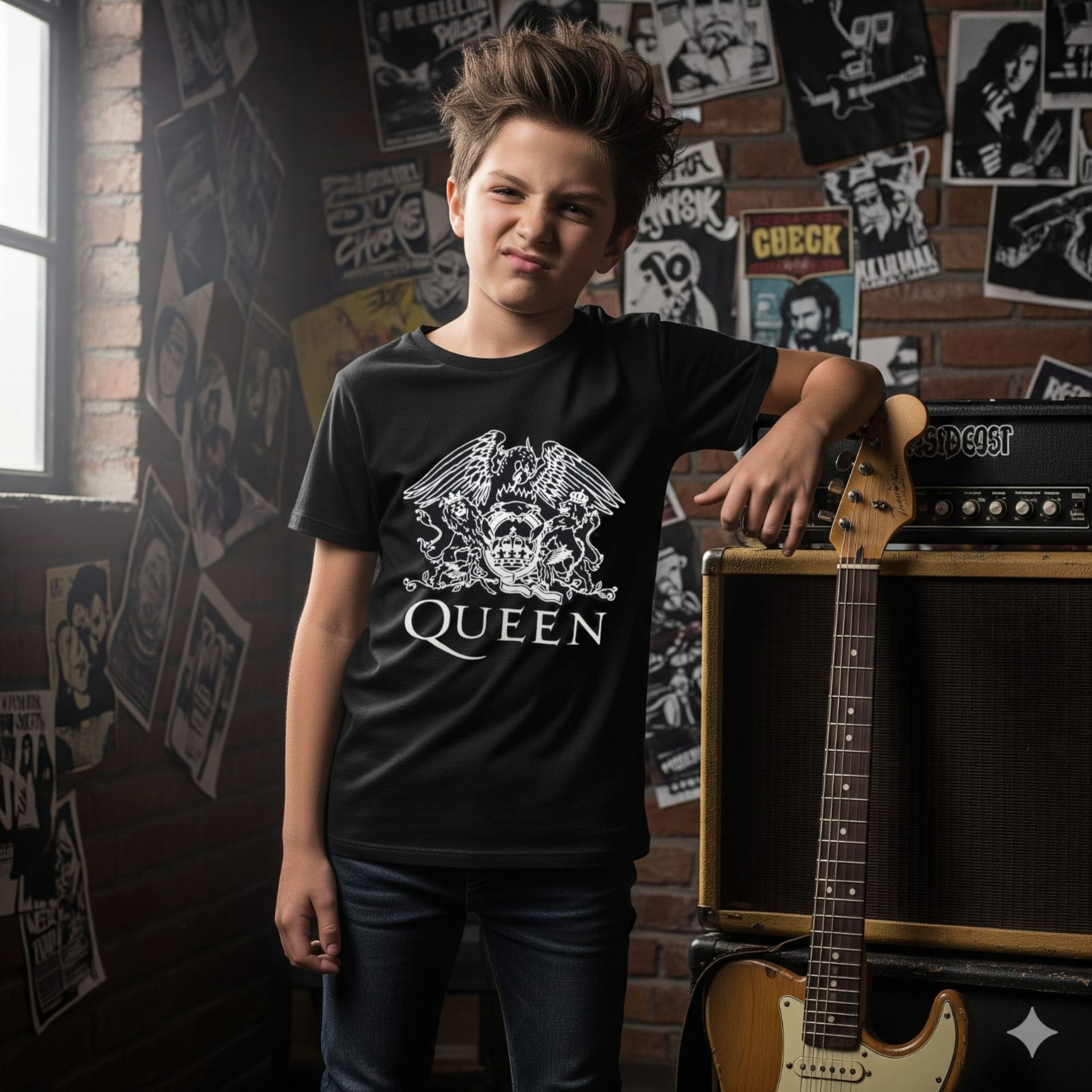 Camiseta Infantil QUEEN