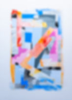 Miniature : AREE - Erosion - Acrylique sur toile - 100x 73 cm - 2026
