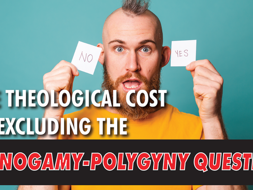 THE THEOLOGICAL COST OF EXCLUDING THE MONOGAMY–POLYGYNY QUESTION