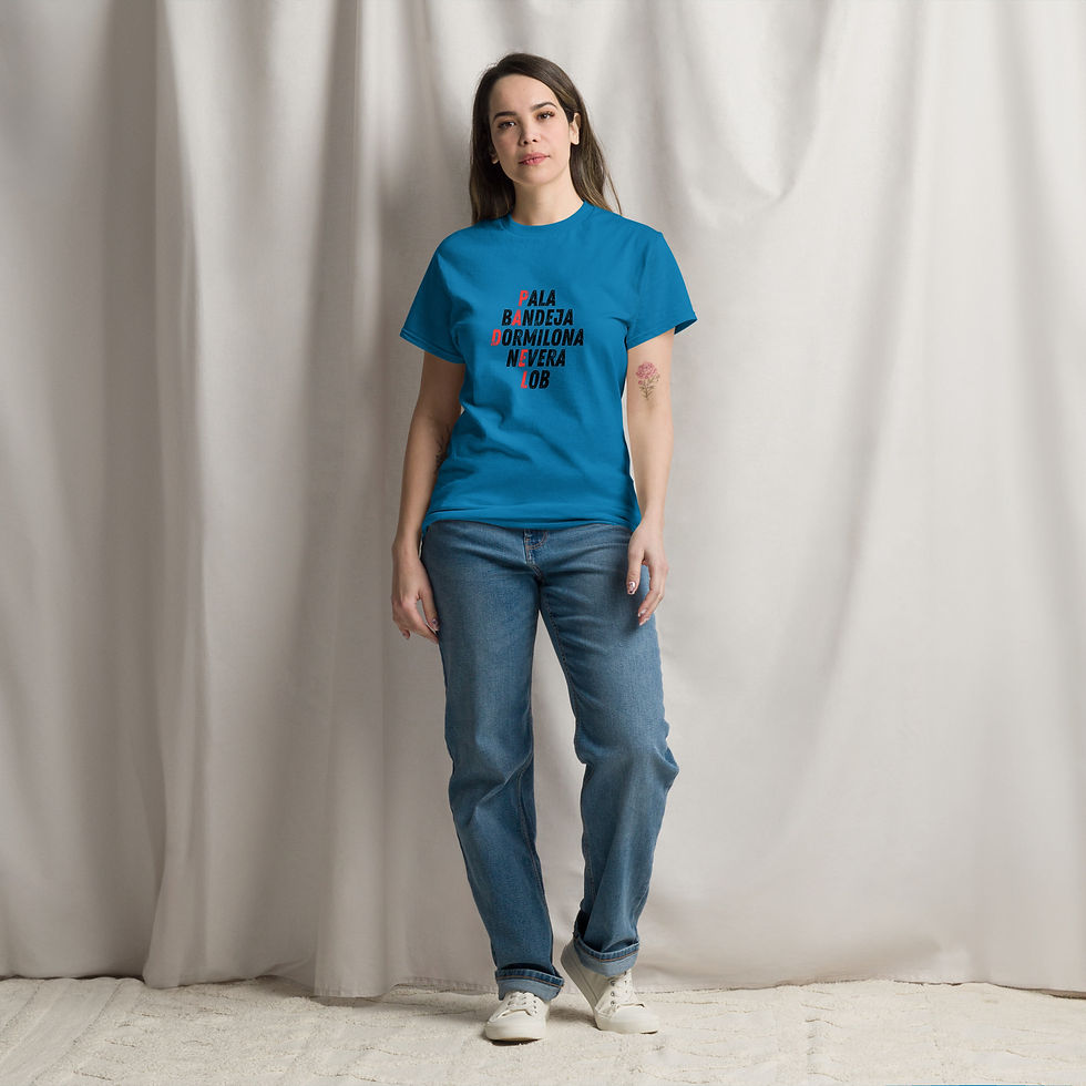 Thumbnail: Unisex classic tee Padel