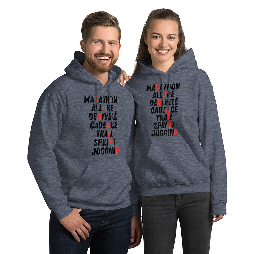 Miniature : Unisex Hoodie Running
