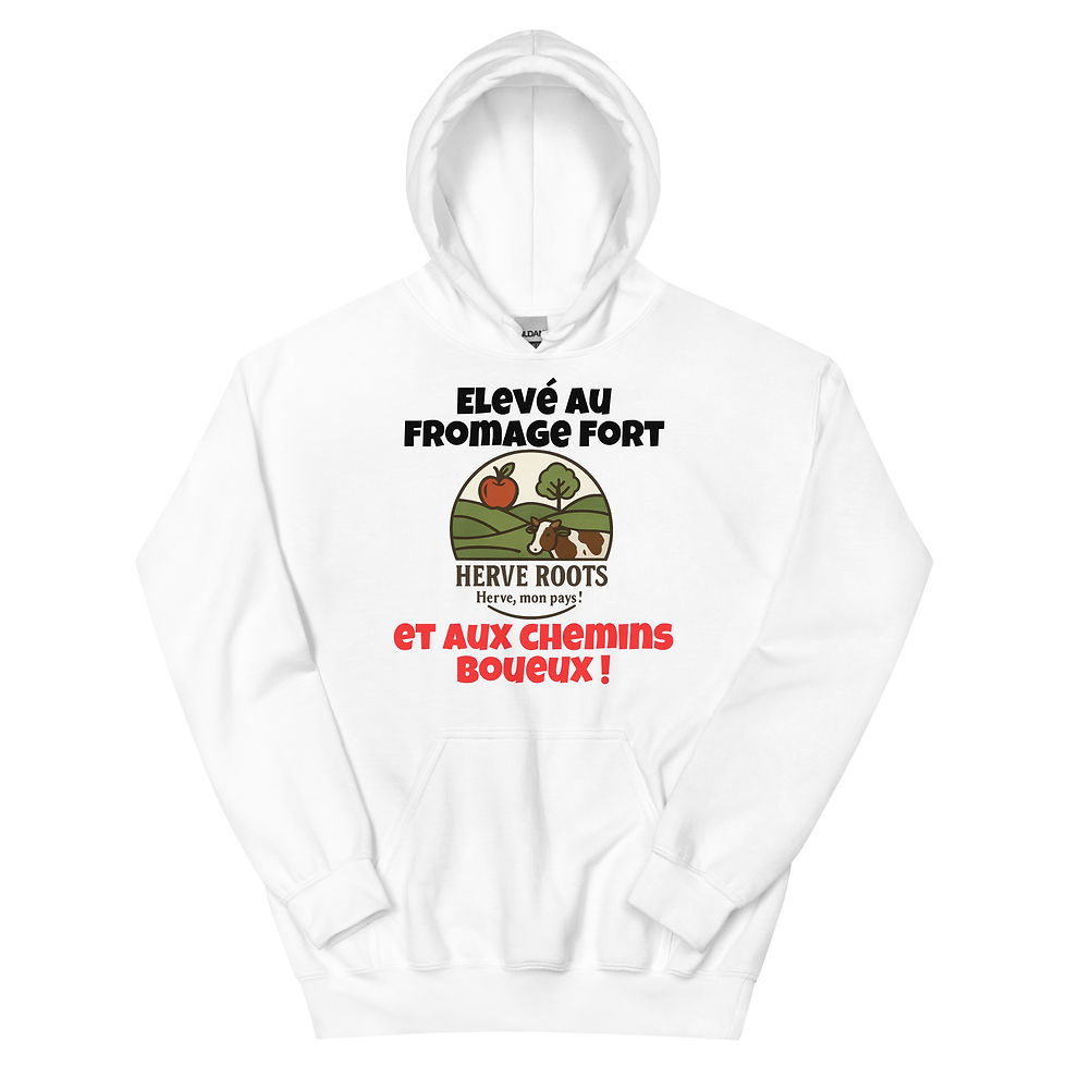 Miniature : Unisex Hoodie herve Elevé