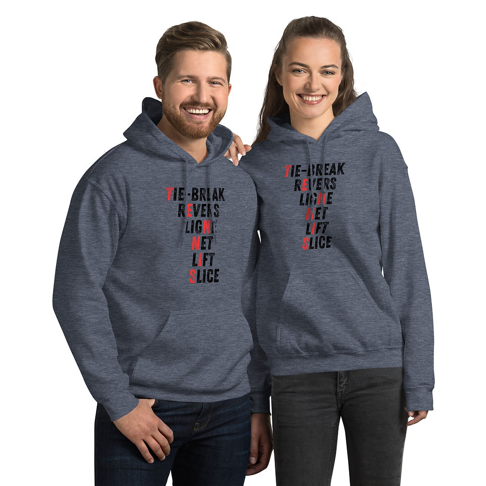 Miniature : Unisex Hoodie Tennis