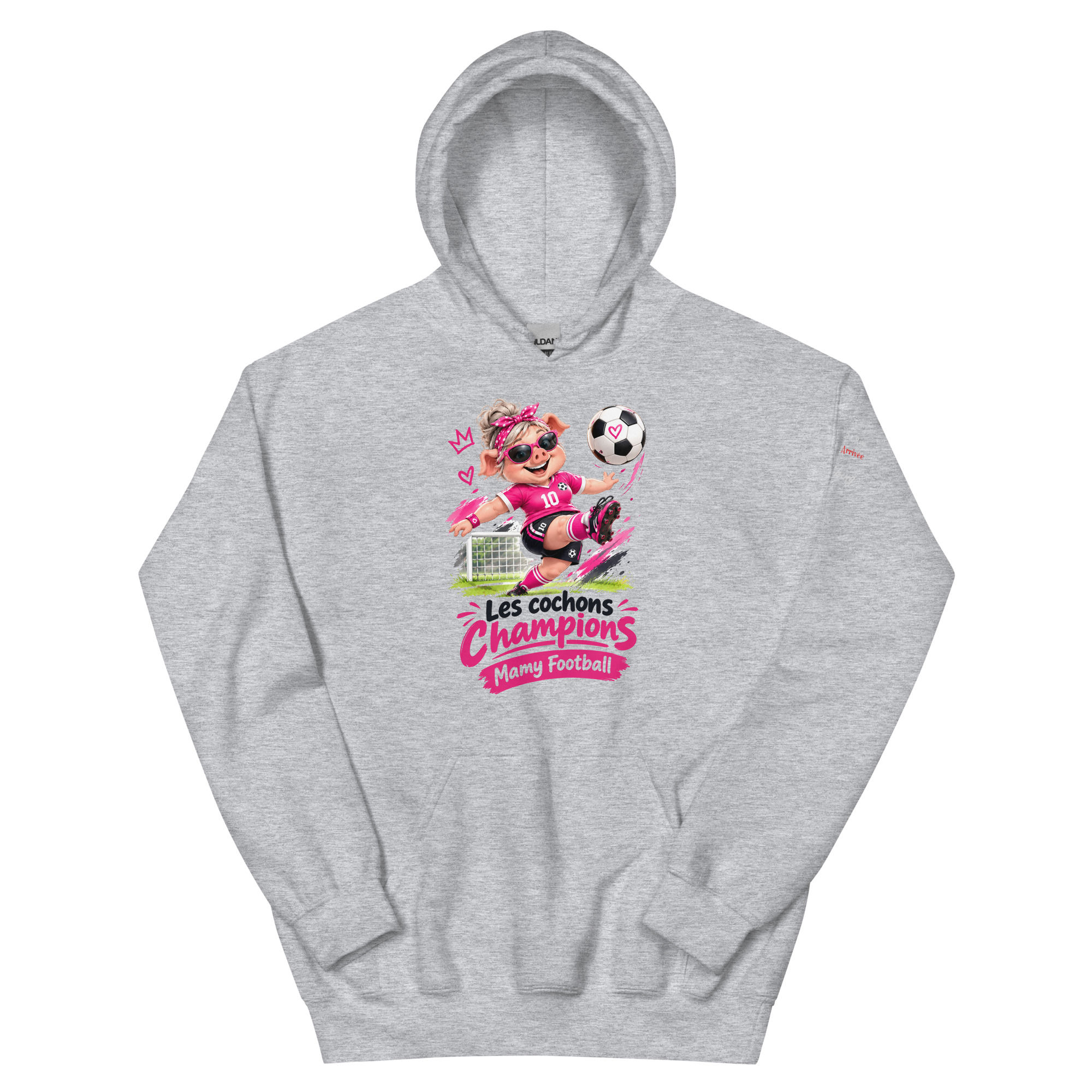 Les Cochons Champions Football mamy Hoodies