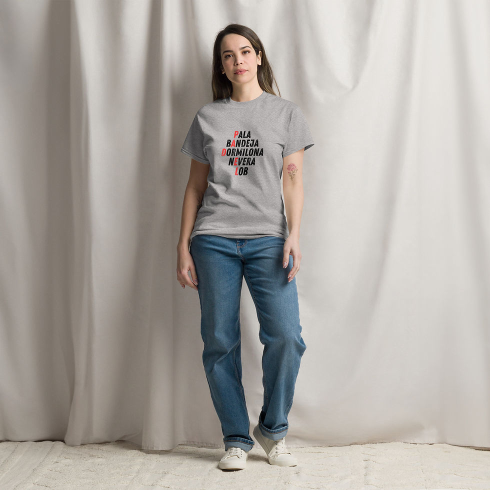 Thumbnail: Unisex classic tee Padel