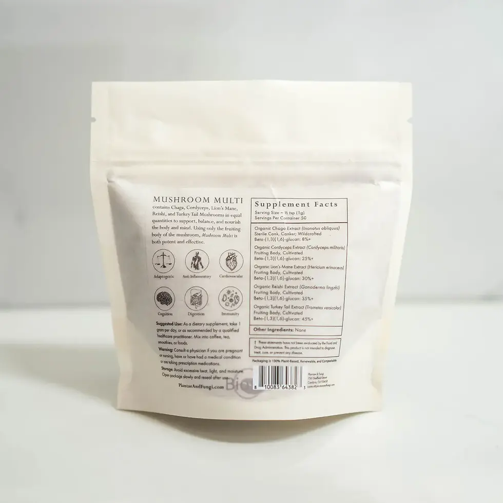 Mushroom supplement