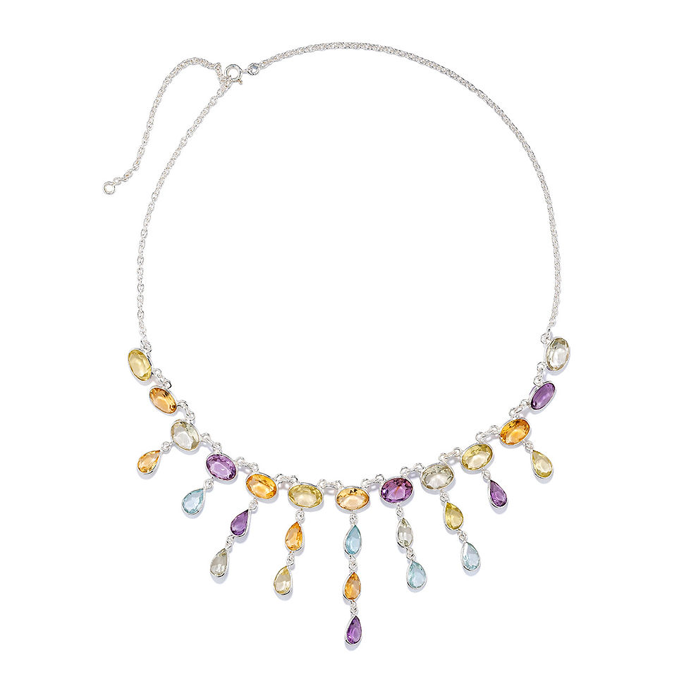 Thumbnail: Multi-Gemstone Necklace