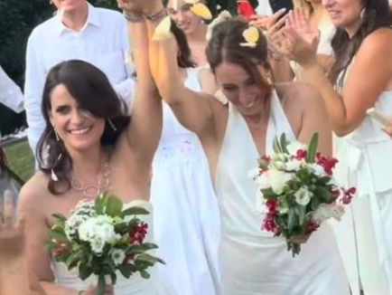 Francesca Vecchioni zawarła związek partnerski z Sarą. Ceremonii przewodniczyła Monica Cirinnà