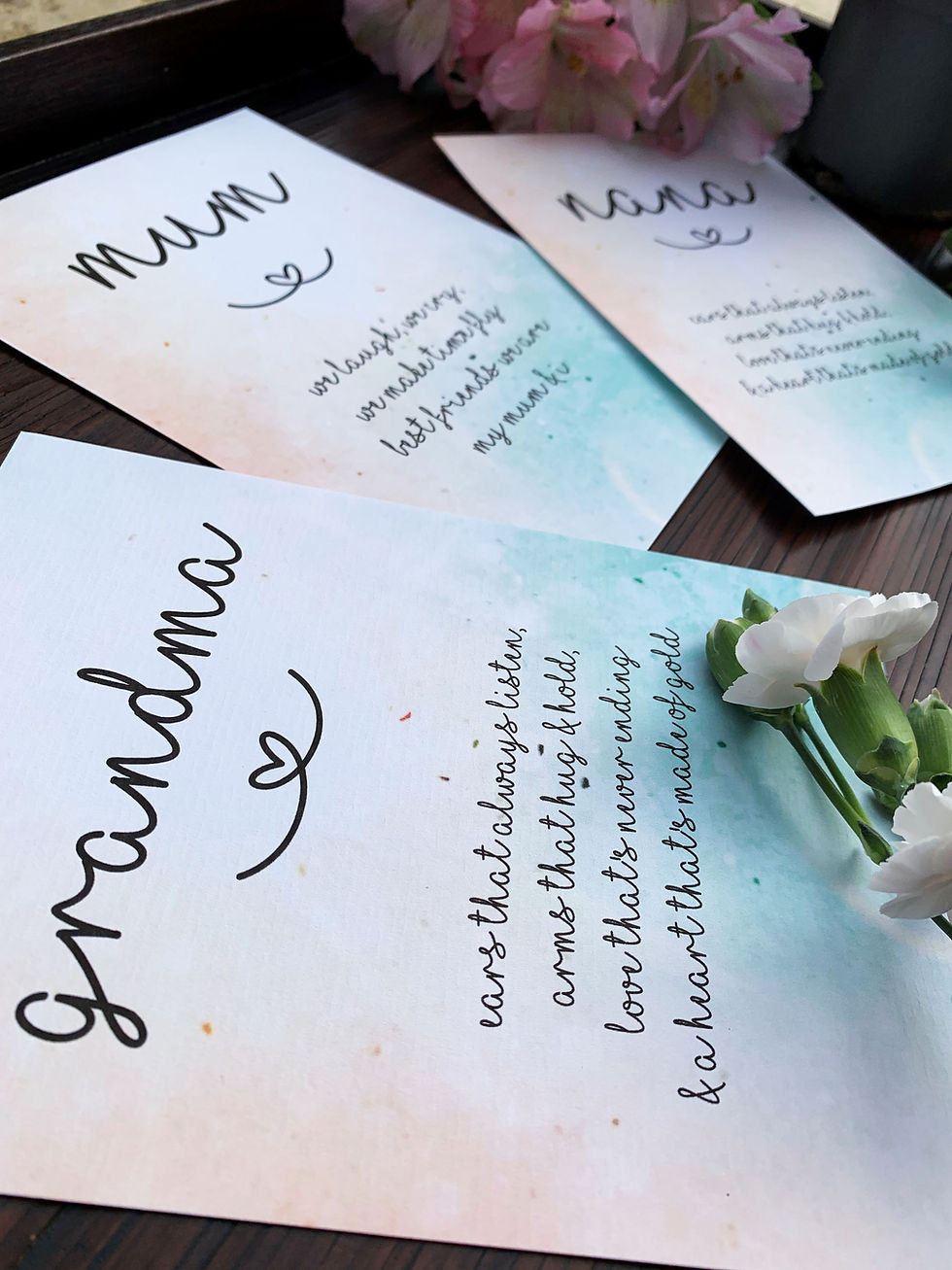 Thumbnail: Gift for Nana/Grandma -Poem Frame A5