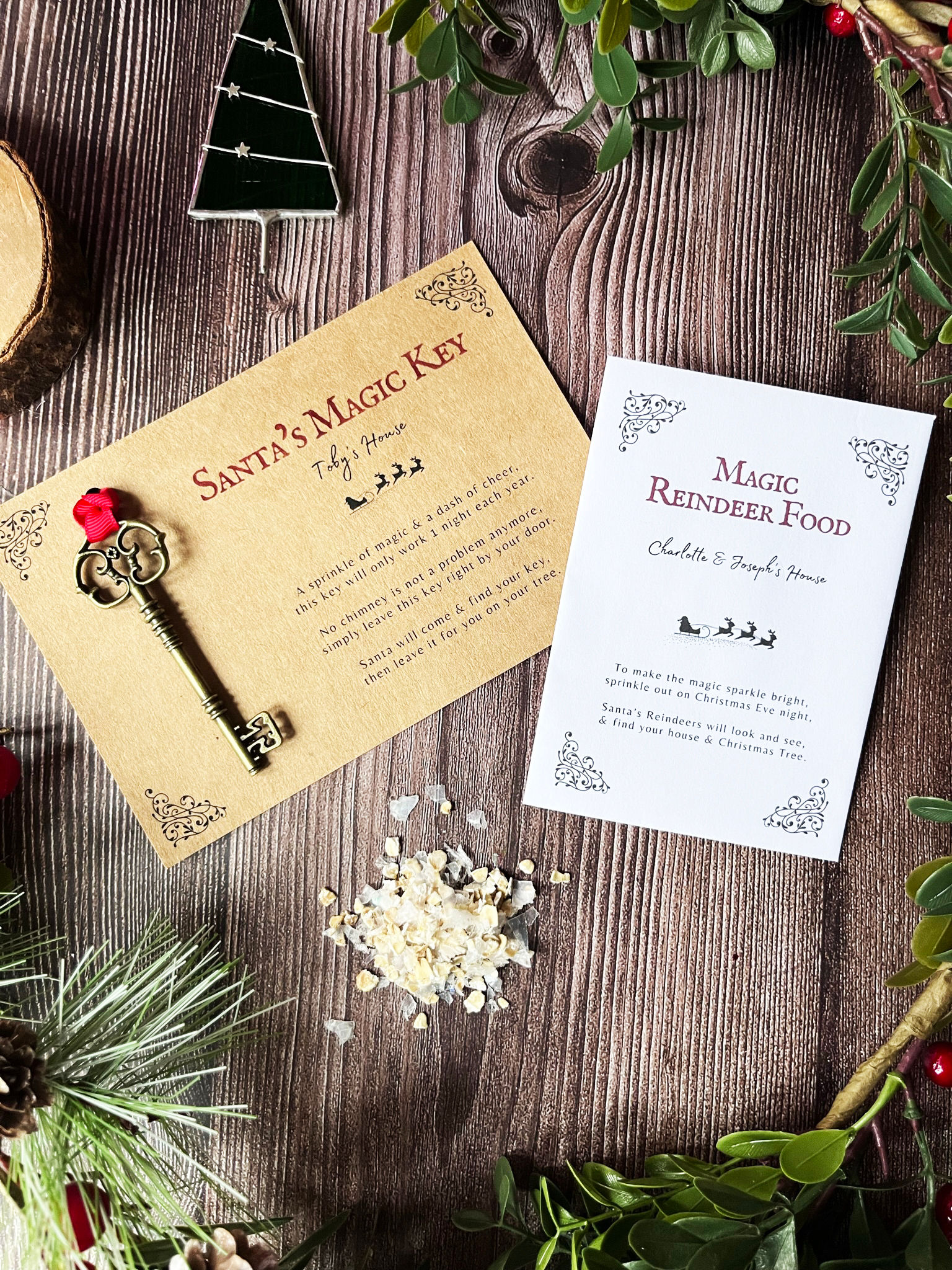 Santa's Magic Key & Magic Reindeer Food Kit