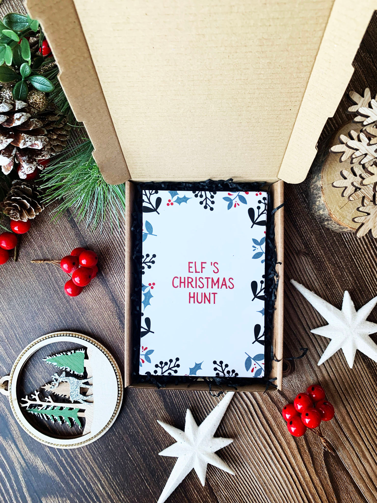 Elf's Christmas Hunt Card Game