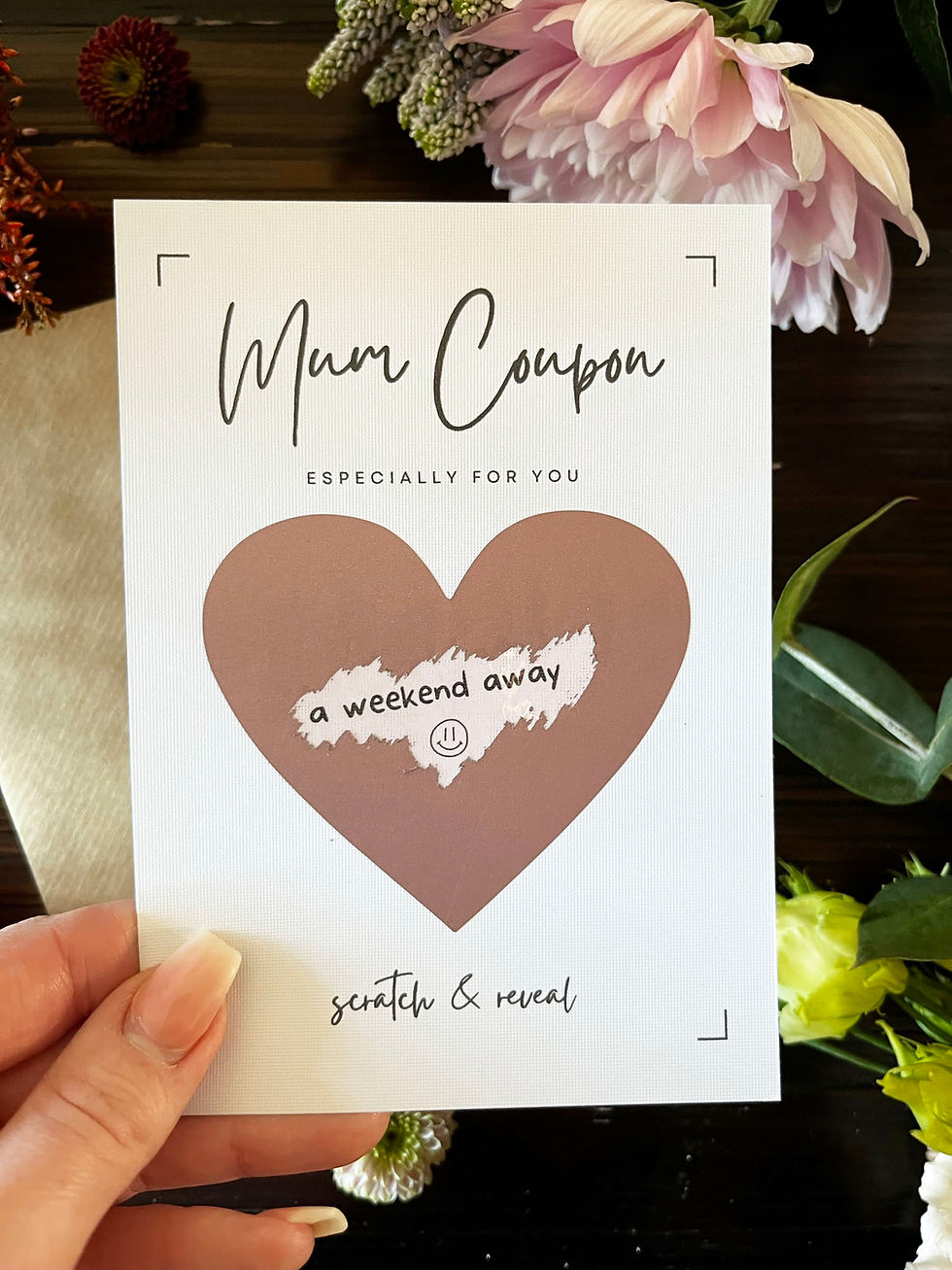 Thumbnail: Mum Scratchcard Coupon - Perfect for Mothers Day or Birthday