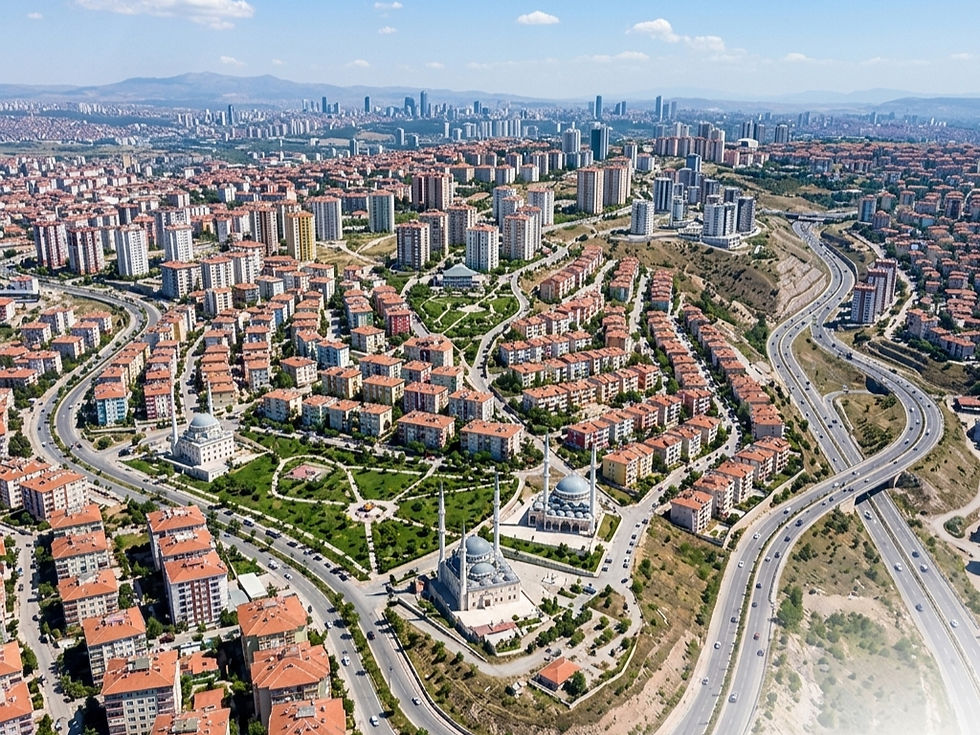 Ankara Mamak Drone Çekimi