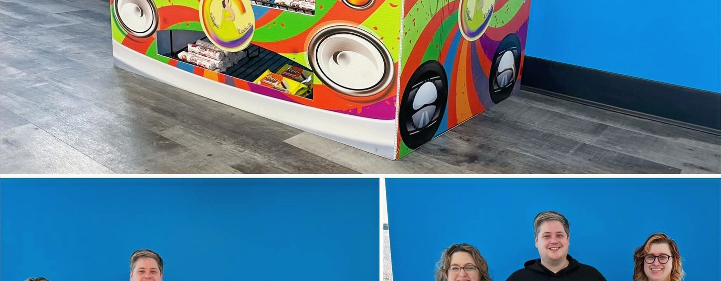 Candy Cupboard at Ronald McDonald House Pittsburgh, Volkswagen van