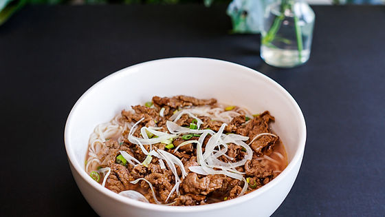 Seared Garlic Beef Pho