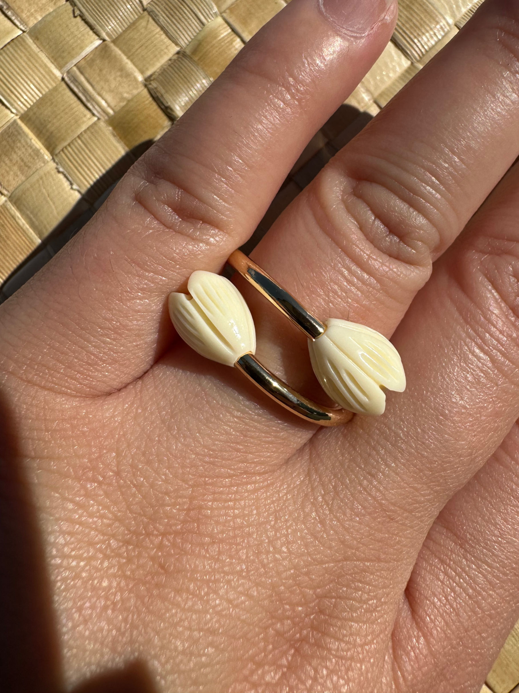Pikake Ring (Gold Plated)