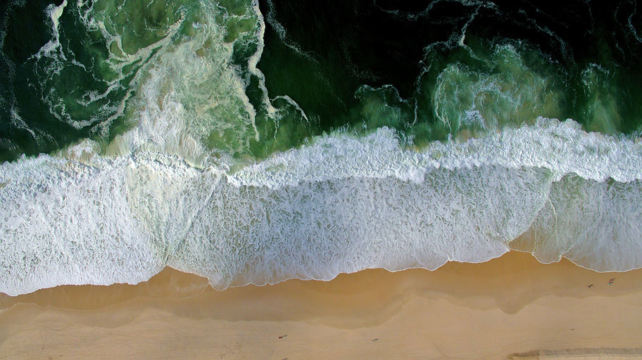 Aerial Photo of a Coast