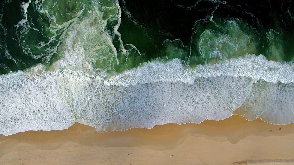 Aerial Photo of a Coast