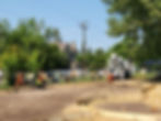 City of Red Deer laying out the site
