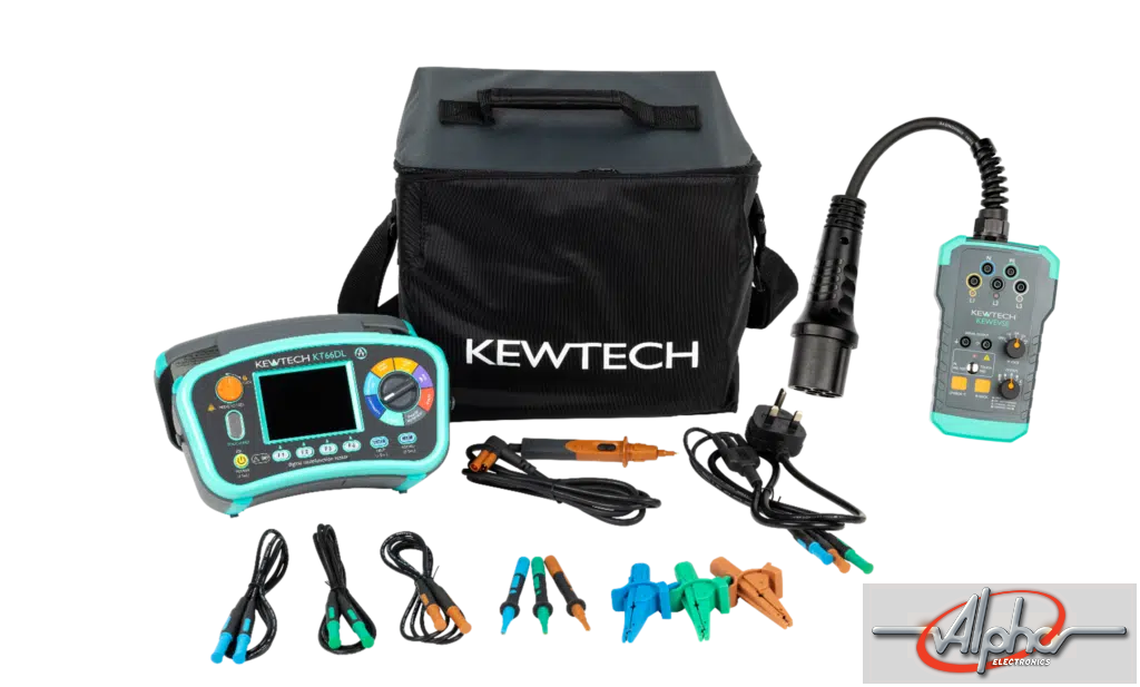 Kewtech KT66DL Multifunction Installation Tester & EVSE Adaptor