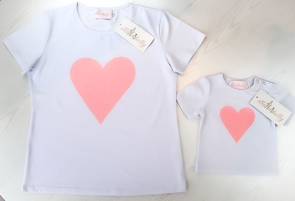 Thumbnail: Child Pink Heart Tee
