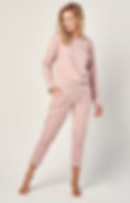 Thumbnail: Polka Dot Powder Pink Pyjamas
