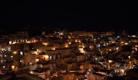 Sassis in Matera night